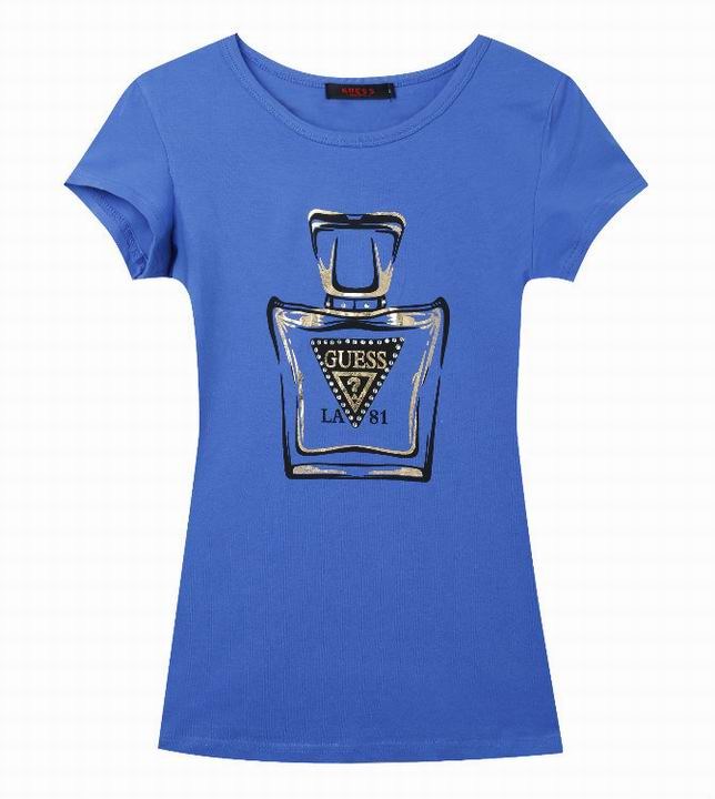 Guess short round collar T woman S-XL-040